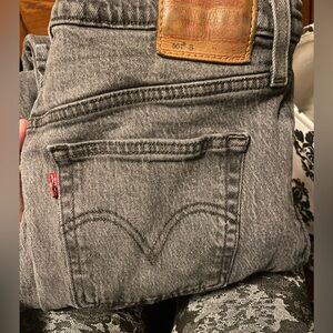 Levi's Women's High Rise Charcoal Jeans